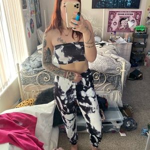 Tye dye cute 2 piece set